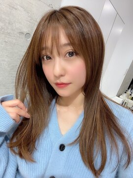 リノ 吉祥寺(Lino kichijoji) リノ　吉祥寺　ロング　ベージュブラウン