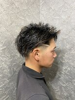 トラッド(TRAD)&nbsp;フェード×ツーブロック×ツイストスパイラル