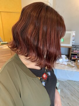 ヘアアンドリラクシングルーム アールフラン(Hair&Relaxingroom arFranc) 波巻きボブ