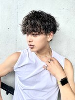 アソビ 表参道(ASOBI)&nbsp;マッシュツイスパ波打ちパーマ表参道