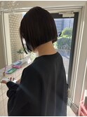 切りっぱなしボブ