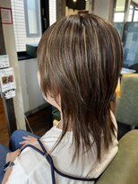 カリフ 大船(calif.)&nbsp;【calif.】ウルフデザインカット&ハイライトカラー