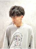 縦落ちツイストスパイラルパーマ