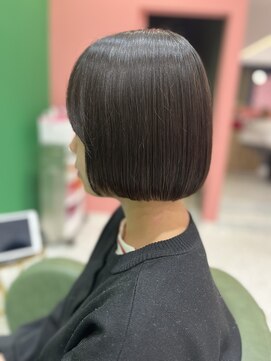 モア 岡崎(more) stylist大山   ボブ   アイロン無しでまとまる