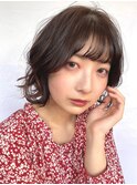 ボブスタイル/レイヤーカット/顔周りレイヤー【レセ　南柏店】