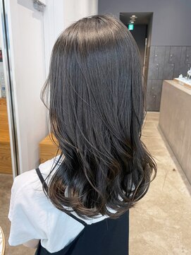 アイティーバイアルバム 松戸店(IT by ALBUM) オリーブグレージュ_グレーベージュレイヤーロング_ba466621