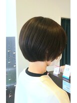 アメイジングヘアー 美沢店(AMAZING HAIR)&nbsp;コンパクトショート/ショートボブ/丸みショート/暗髪/ナチュラル