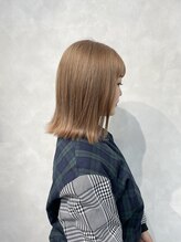 ニコ ヘアデザイン(nico hair design) ミルクティーベージュ