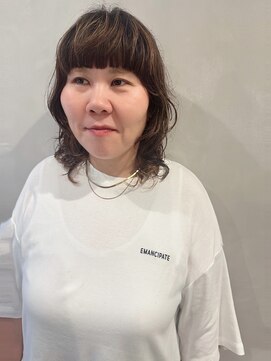 ラトリエコンタン(L´atelier Content) 【lateliercontent shima】くせをいかしてウルフstyle