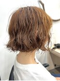 プードルパーマスパイラルパーマボブパーマウェーブ 奥東 巧真