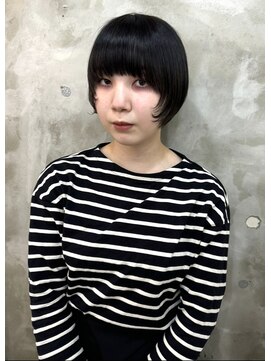 エトネ ヘアーサロン 仙台駅前(eTONe hair salon) short【顔周りレイヤー×ショート】