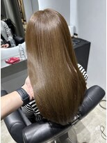 エトラ 渋谷店(etora)&nbsp;艶髪 美髪 ヘーゼルベージュ ケラチントリートメント