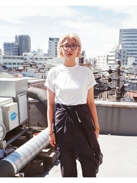 ベンジー 北千住店(benji) ハイトーンボブ