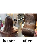 髪質改善カラーエステ