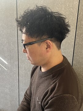 ニアウ 太田店(Niau) メンズナチュラルショートソフトツイストスパイラルパーマ