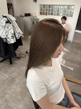 カラ 京都河原町(Kala) ハイライトバレイヤージュダブルカラーケアブリーチ20代30代