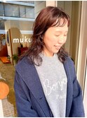オン眉&パーマ