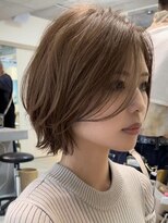 ラフ 新宿(Laff) 似合わせカット20代30代40代50代くびれショート丸みショートボブ
