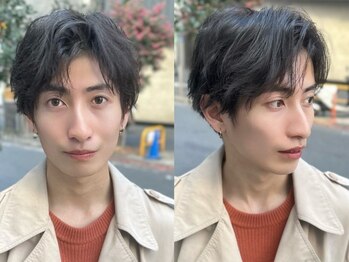 エトワ 新宿(ETOWA)の写真/【カット＋炭酸シャンプー¥5500】仕事もプライベートもカッコよくキマる◇貴方の“なりたい“を叶えます！