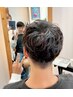 メンズ限定イケてるパーマとカット