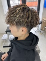 【Lond LOGAN亀井】メンズ　ツイストスパイラル　ハイライト