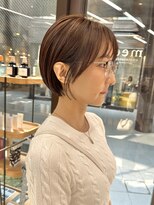 ミィ 表参道(mee.)&nbsp;似合わせカット ショートボブ ショートヘア ハンサムショート