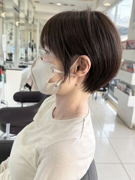 ハピネス 西大寺店(Happiness) 【50代・60代奈良】まとまり艶ショートボブ/髪質改善／しらさん