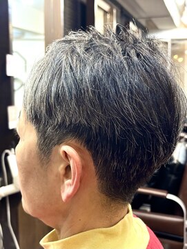 ヘアリゾート アジアグランデ(Hair Resort Asia grande) レディースショートアシンメトリー