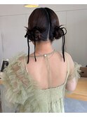 結婚式参列ヘアセット 【古畑 愛美】