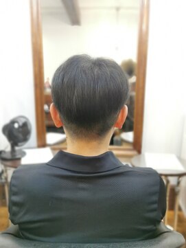 プリバート メンズツーブロックカット