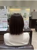 外ハネボブ×ピンクブラウン