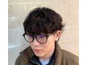 【メンズ限定人気No2】 カット+スキャルプマッサージ+眉カット￥7,700→￥5,500