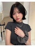 トレンド韓国ボブくびれボブレイヤーボブタッセルボブ表参道渋谷
