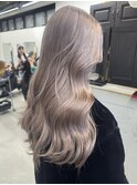 くびれヘア_アプリコットオレンジ_夏のヘアアレンジ