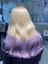 ベレーザ 渋谷(BELEZA)&nbsp;16523抜きっぱなしブロンドフォックスカラーロングルーツカラー