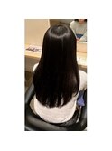 美髪ストレート
