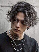 アポロ 横浜駅店(apollo)&nbsp;xメンズバレイヤージュ/ホワイトグレージュ/レイヤーカット