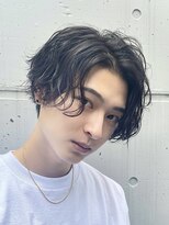 フィフスパーク(fifth PARK)&nbsp;渋谷シャドウパーマルーズパーマツイスパシャドウゆるめ2wayヘア