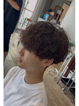 フィフスパーク(fifth PARK) 渋谷men'sメンズヘアシャドウパーマメンズカットルーズパーマ