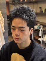 エクファフォーメン(EX-FA FOR MEN)&nbsp;MEN’S HAIR/サーフカール/刈り上げセンターパート/瀬田