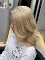 ラピス 福岡天神店(Lapis)&nbsp;抜きっぱ風ベージュカラー