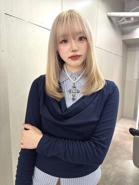 ジェム(GEM) 《YURI》ホワイトベージュ/ホワイトミルクティー/ハイトーン