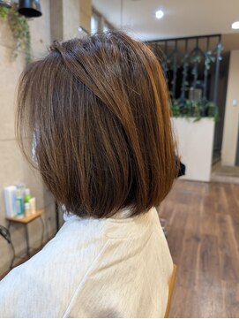 ミューズ 藤が丘店(MUSE) Befor/50代/白髪ぼかし×ショート