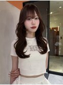 ふんわりピンクブラウン