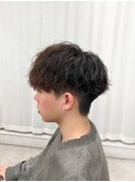 王道ツイストスパイラル/東梅田美容室/大阪
