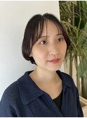 【麻布十番】大人の丸みショートスタイル