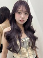 アイトーキョーエス 渋谷(AI TOKYO S)&nbsp;ラベンダーグレージュブリーチなしダブルカラー髪質改善透明感