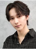 シャドウパーマ　ルーズパーマ　ニュアンスパーマ　韓国マッシュ