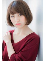 ローレン(LOREN)&nbsp;＊LOREN＊ワイドバングセミウェット小顔ナチュラルショートボブ