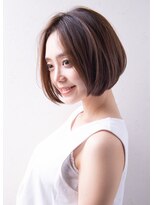 エストリア 栄店(ESTREA)&nbsp;エストリア　栄　ナチュラルな大人な可愛いボブ　by鬼頭